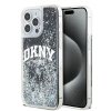 DKNY DKHCP15XLBNAEK iPhone 15 Pro Max 6.7  czarny/black hardcase Liquid Glitter Big Logo
